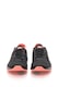 Nike, Спортни обувки Dual Fusion TR Hit с мрежести детайли, Черен / Корал, 8.5