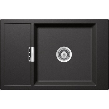 Chiuveta granit Schock Mono D-100XS Stone, 780 x 510 mm, adancime cuva 195 mm, reversibila, montare pe blat Chiuveta granit Schock Mono D-100XS Stone, 780 x 510 mm, adancime cuva 195 mm, reversibila, montare pe blat