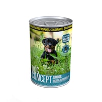 Hrana umeda pentru caini, Dog Concept conserva Junior 415 g