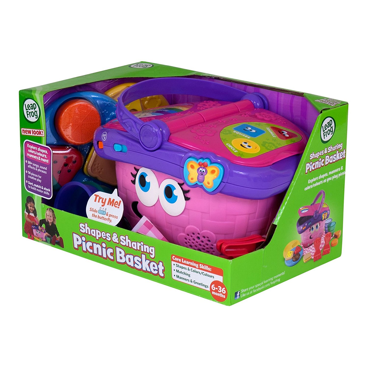 器 objet Cos de picnic educativ, interactiv si muzical,Leap Frog - eMAG.ro