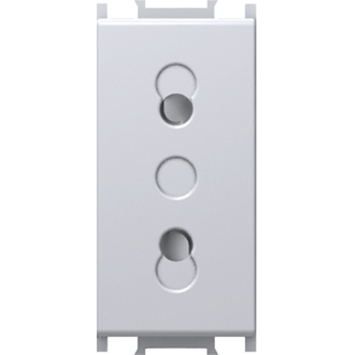 Modul priza simpla TEM, CP, 1 m, Alb