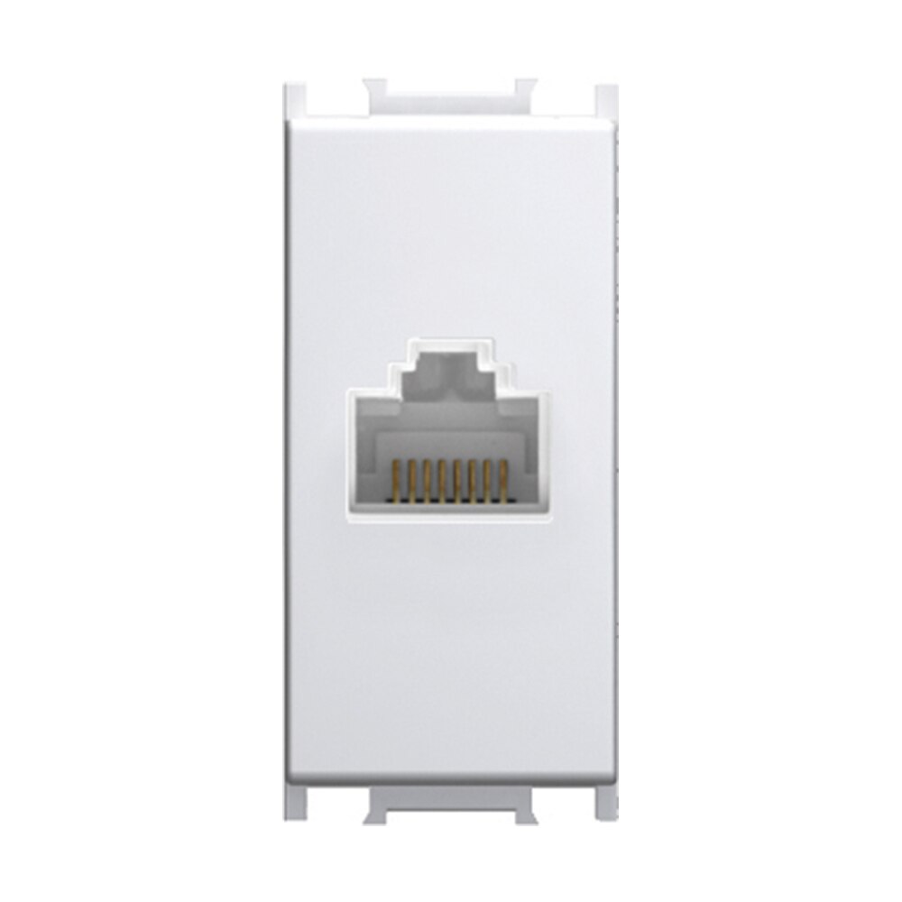 Modul priza date TEM, cat.5, Alb