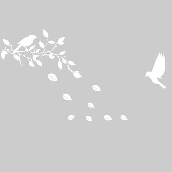Sticker decorativ Art Wall, 84 x 60 cm, model porumbel Sticker decorativ Art Wall, 84 x 60 cm, model porumbel