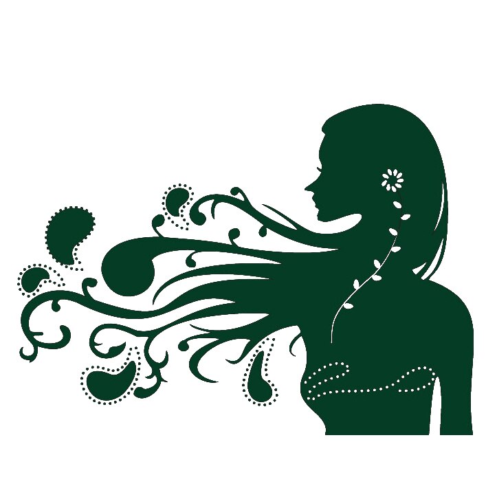 Sticker decorativ Art Wall, 83 x 60 cm, model domnisoara