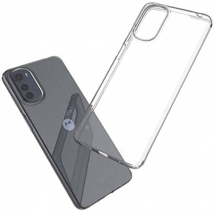 Силиконов калъф Ultraslim 1 мм за Motorola Moto E32 / E32s, Прозрачен