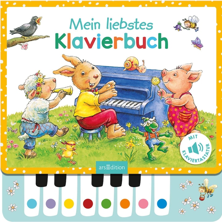 Joc muzical pentru copii, Ars Edition, In germana, 3+