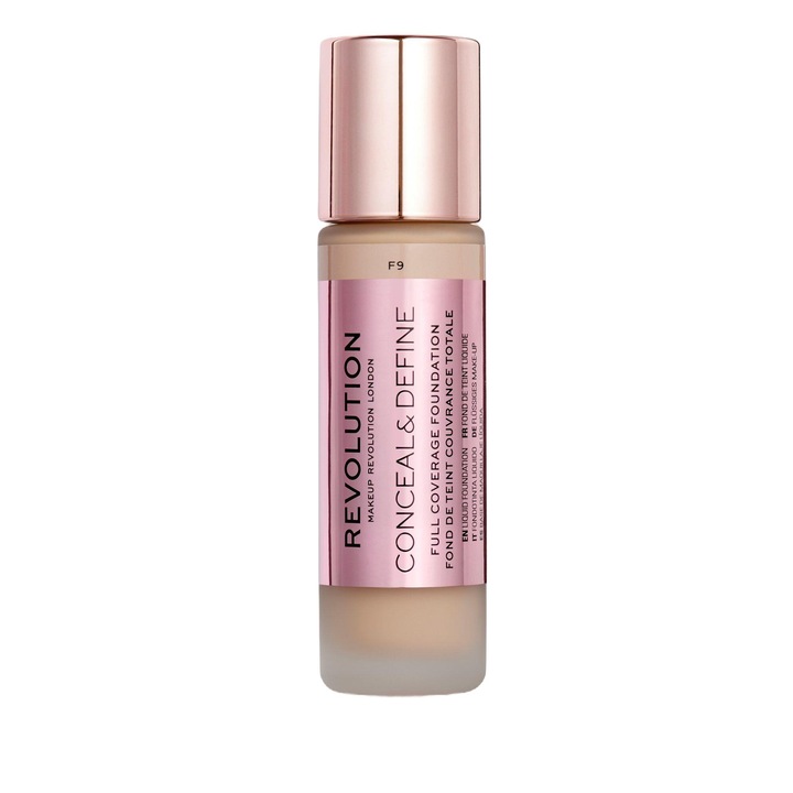 Фон дьо тен Conceal & Define, Revolution, F9, 23 мл