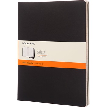 Set 3 carnete - Moleskine Cahier Black XXL Ruled Set 3 carnete - Moleskine Cahier Black XXL Ruled