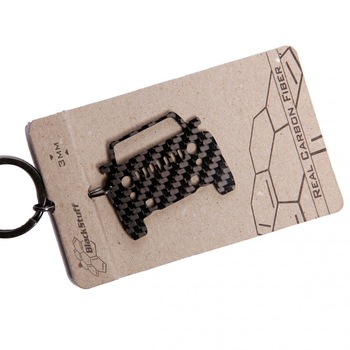 Breloc Fibra de Carbon compatibil cu H2 Breloc Fibra de Carbon compatibil cu H2