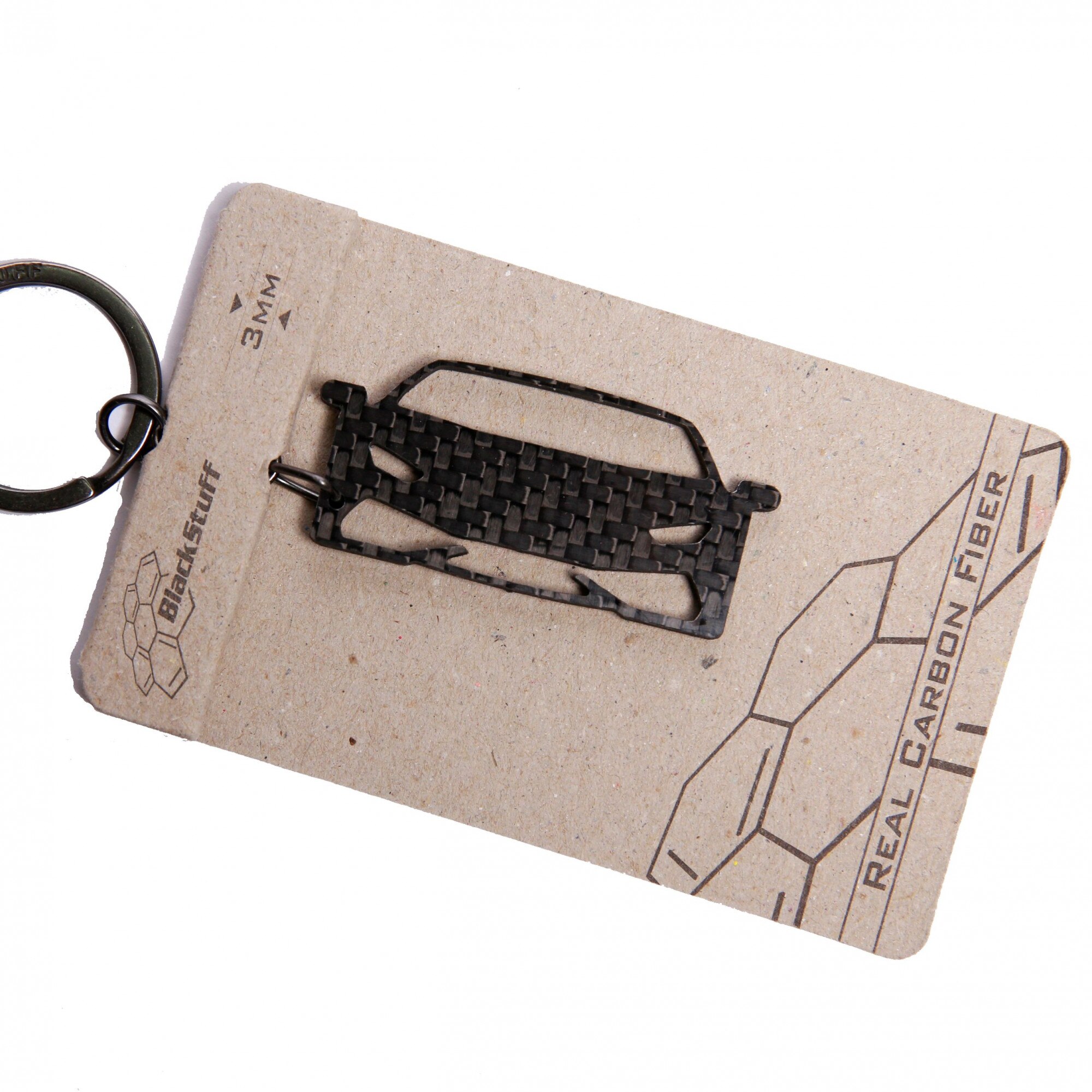 Breloc Fibra de Carbon compatibil cu Huracan