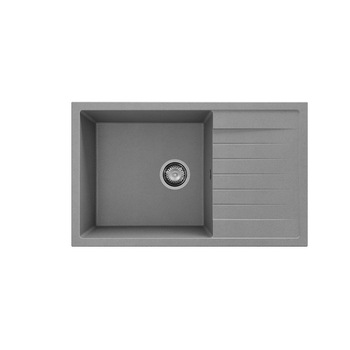 Chiuveta cu blat mata, granit ,gama Avangard , Fatgranit 80x49x21cm, Gri inchis Chiuveta cu blat mata, granit ,gama Avangard , Fatgranit 80x49x21cm, Gri inchis