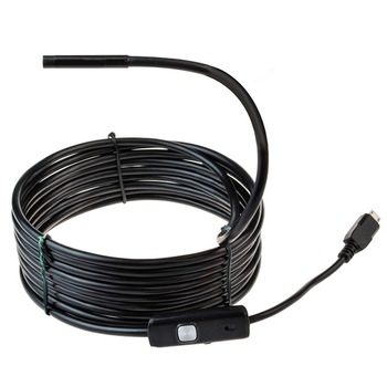 Camera endoscopica pentru telefon, 6 x LED, USB, 5 m Camera endoscopica pentru telefon, 6 x LED, USB, 5 m
