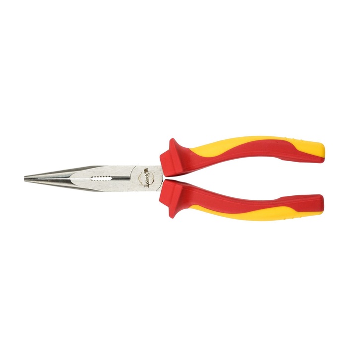 Szigetelt fogó, hosszú hegyű, 200 mm, Tvardy T00905