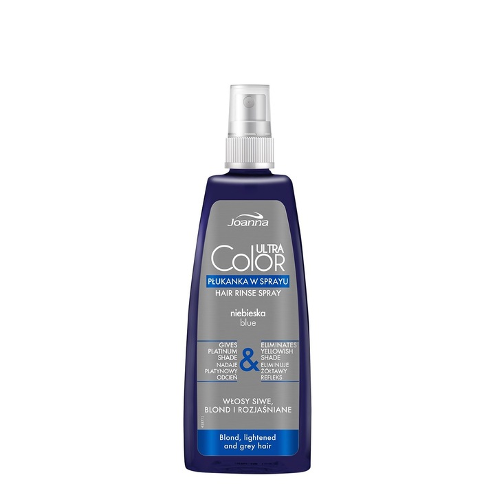 Spray Toner pentru Par Ultra Color System Blue, Joanna, 150 ml