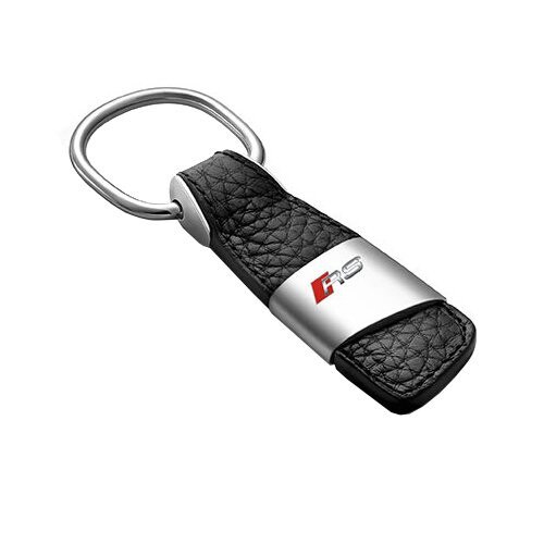 Breloc Audi RS din piele, Negru