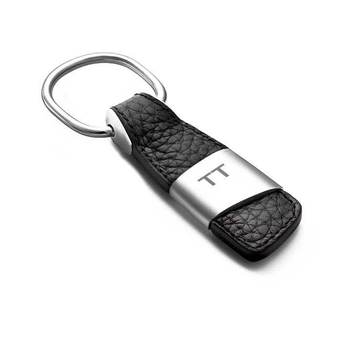 Breloc Audi TT din piele, Negru
