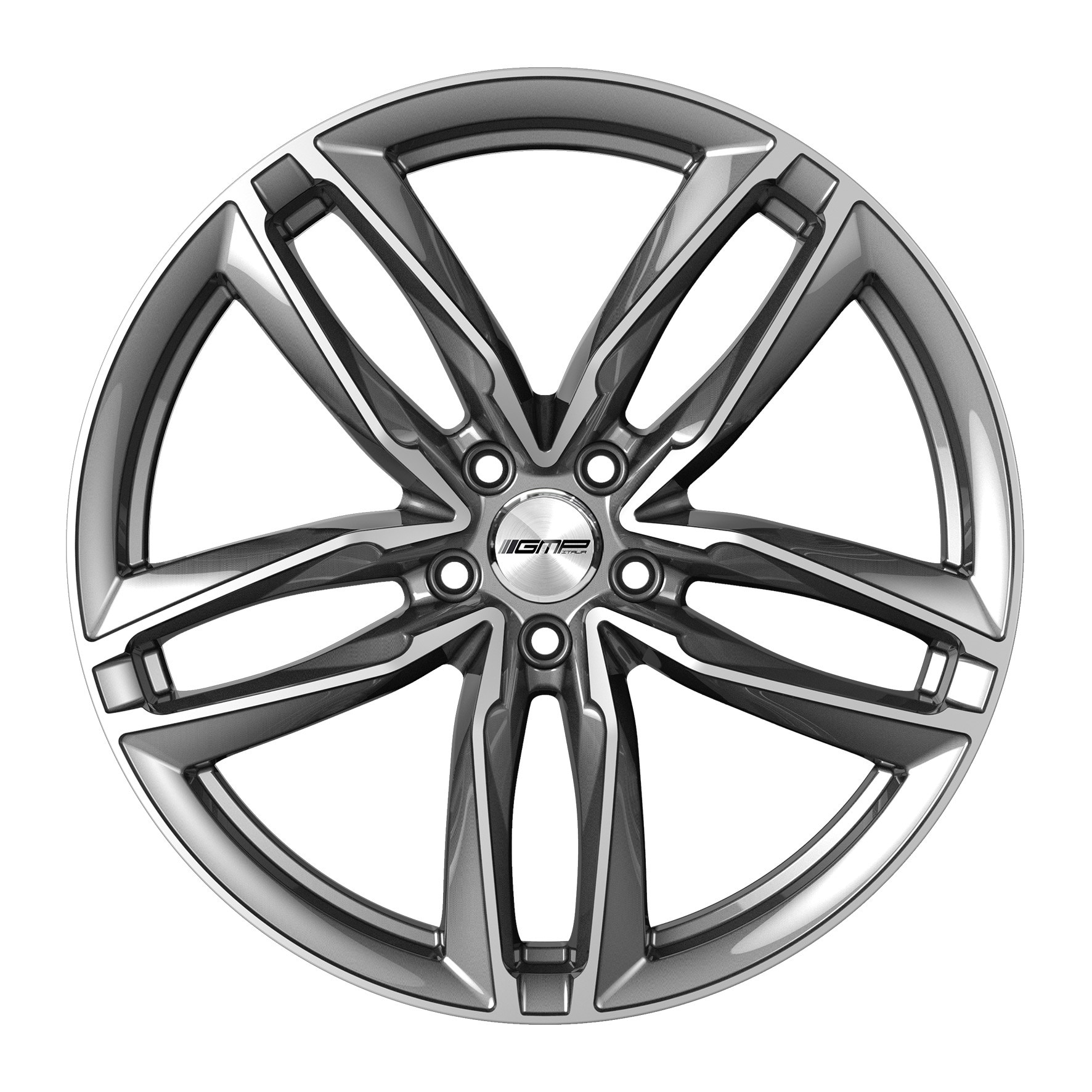 Janta aliaj GMP Atom Anthracite Diamond 8.5x19 5x112 et35