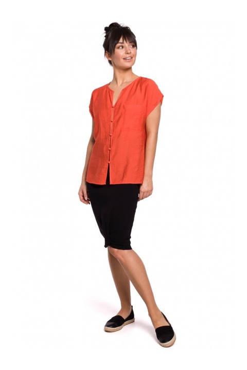 női, viszkóz/poliamid, narancs, Narancssárga