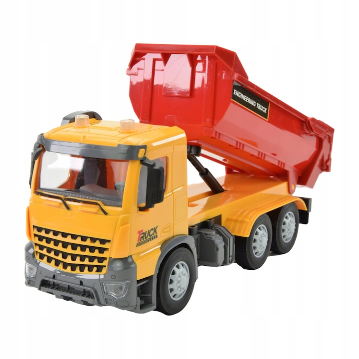 Masinuta camion tir, Plastic/cauciuc, 3 ani+, Multicolor