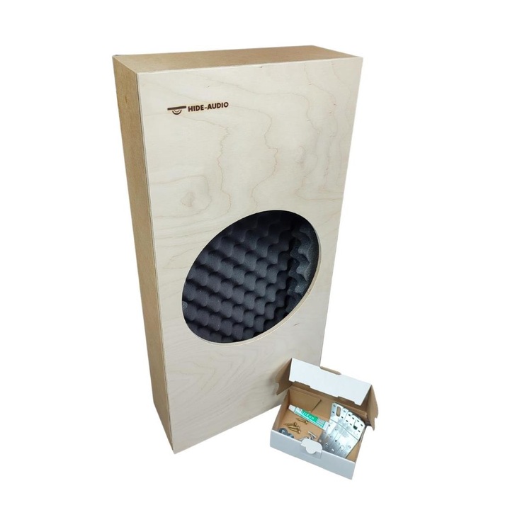Carcasa boxe Klipsch PRO-18RC, HIDE-AUDIO, Incastrabila, Lemn alb