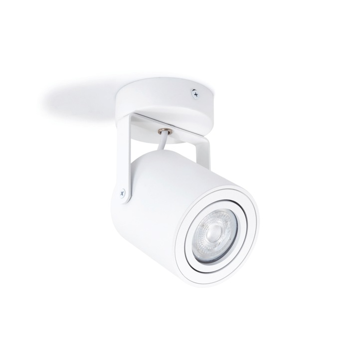 Corp de iluminat LED LVT, Halogen, Montat la suprafata, Alb