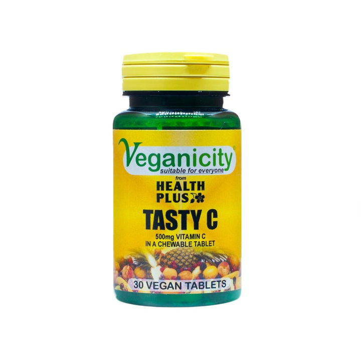 Vitamina C, Veganicity, 500mg