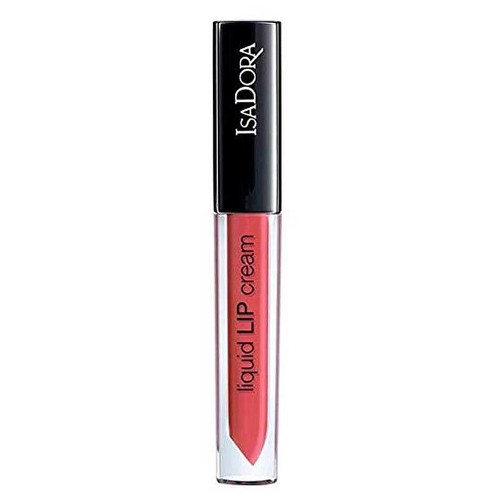 Червило - гланц IsaDora Liquid Lip Cream, Дълготрайно, Течно, 07 Coral Kiss, 3.5 мл