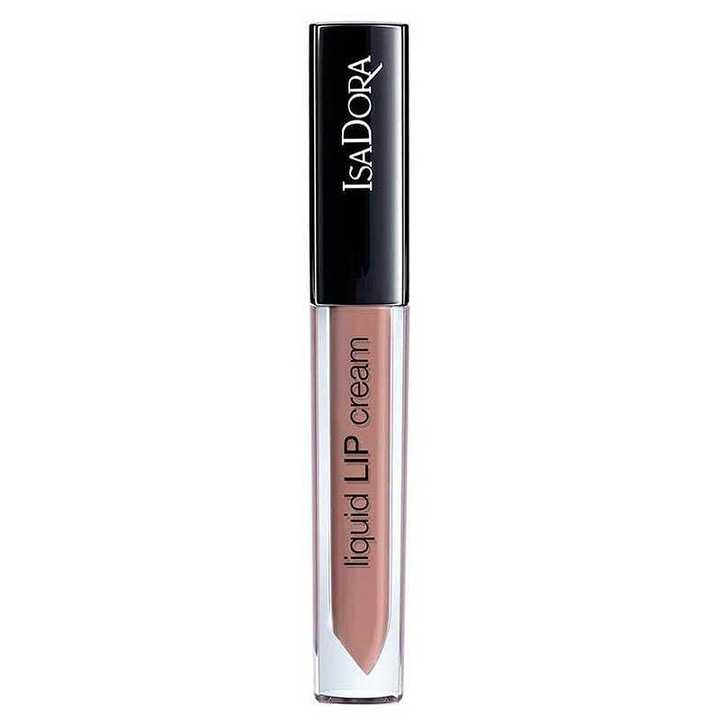 Червило - гланц IsaDora Liquid Lip Cream, Дълготрайно, Течно, 19 Mocha Brown, 3.5 мл
