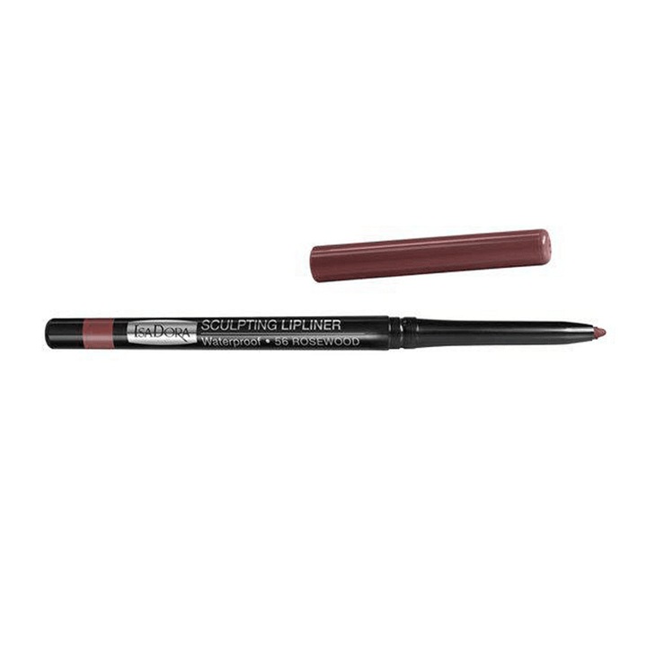 Скулптуриращ молив за устни IsaDora Sculpting Lipliner Waterproof, 56 Rosewood, 0.3 гр