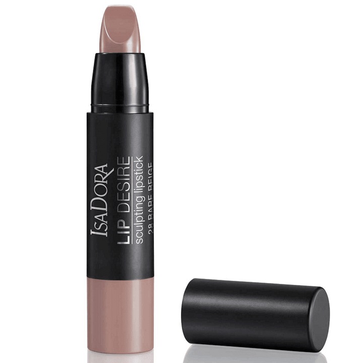 Скулптуриращо Червило IsaDora Lip Desire Sculpting Lipstick, 28 Bare Beige, 3.3 гр