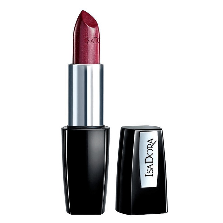 Хидратиращо червило за устни IsaDora Perfect Moisture Lipstick, 231 Grape Shimmer, 4.5 гр