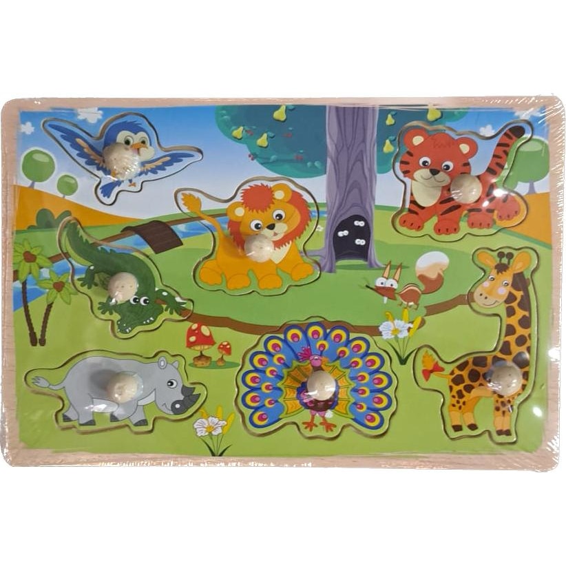 Ravensburger Puzzle Bambini 2+ Anni - 'I Miei Primi Puzzle: Animali Preferiti' - 4 Puzzle Da 2 A 8 Pezzi, 24 Pezzi Totali, Formato 21x15 Cm