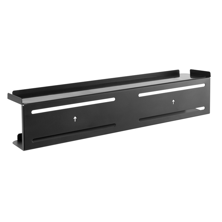 Рафт за телевизор Maclean MC-904, 2 кг, 57 х 12,5 х 11 см, черен