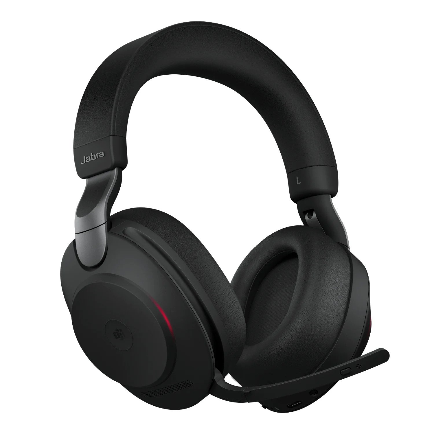 Casti wireless cu microfon Jabra Evolve2 85 MS, Stand incarcare