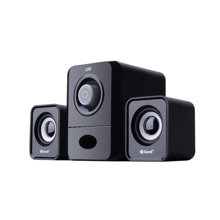 Компютърни тонколонки U-2900BT, Блутууд 5.0, Буфер, 1x5W, 2x3W