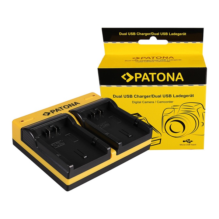 Kettős USB töltő Panasonic akkumulátorhoz CGAS002 CGA-S002 CGAS002A CGA-S002A CGAS002E CGA-S002E CGAS006E CGA-S006E CGRS002 CGR-S002 CGRS002A CDMRS002A CGR-S002A CDMBW CGR-S0026 CGRS002A CGRS0026 CGRS002A