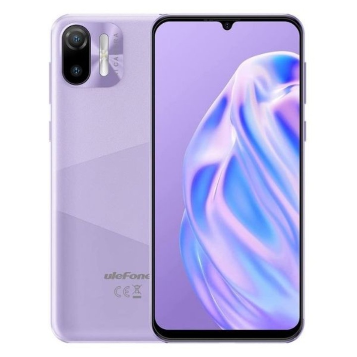 Смартфон Ulefone Note 6P Purple, 4G, 6.1”, Android 11 Go, 2+32GB, 3300 mAh