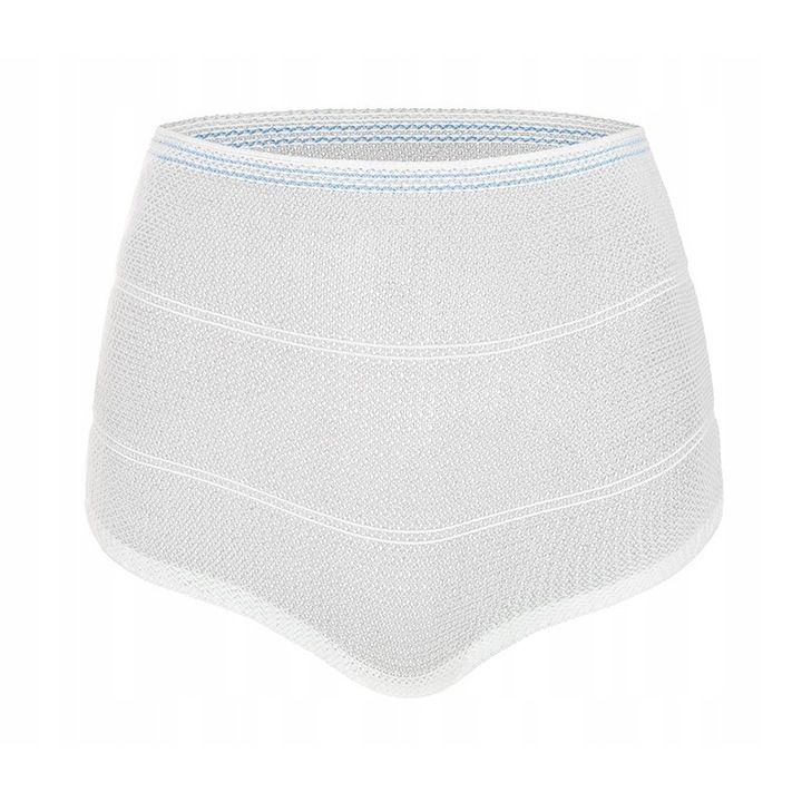 Bocioland, szülés utáni bugyi, újrahasználható, M-es méret, fehér