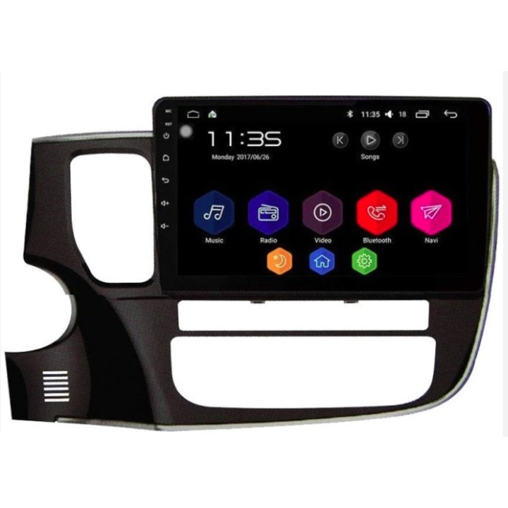 Multimedia cu navigatie Mitsubishi Outlander, 2013-2020, 10'', Android, 4+1+16