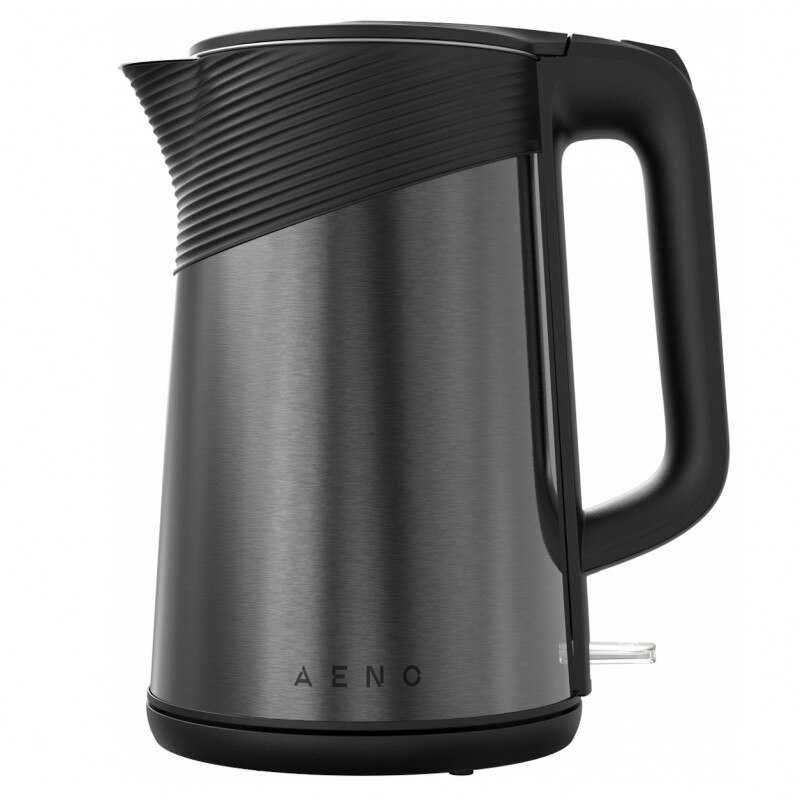 Fierbator de Apa AENO AEK0003, 1.7l, 2200W, Argintiu-Negru