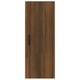 Dulap de perete suspendat vidaXL, stejar maro, 34,5x34x90 cm, lemn