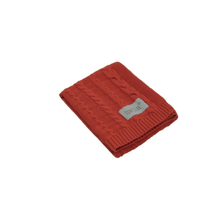 Paturica tricotata, Tiny Star Rusti, 80x100cm