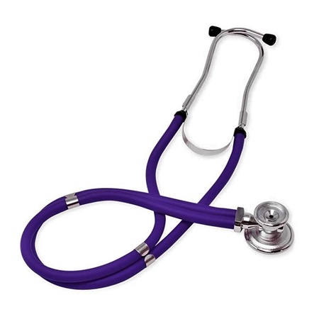 Stetoscop profesional, Twin-Tube Sprague Rappaport, cu tub dublu, mov