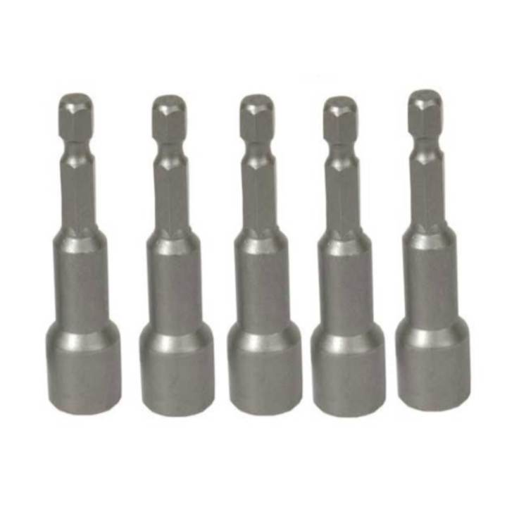 Set de 5 biti tubulari magnetici 1/4