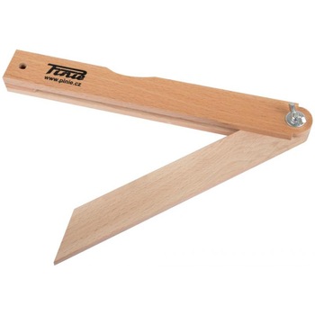 Echer Pinie reglabil din lemn 0°-340° Echer Pinie reglabil din lemn 0°-340°