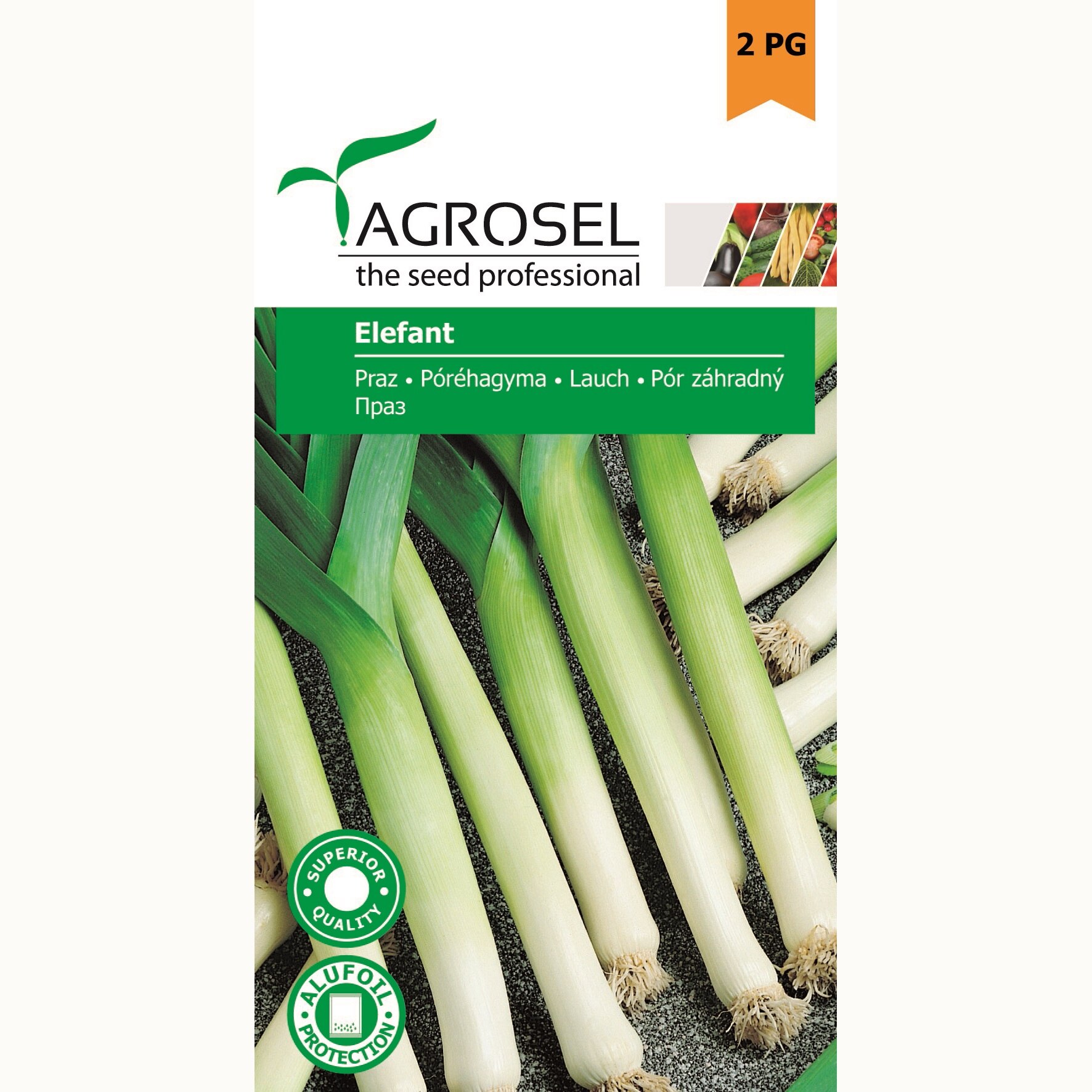 Seminte praz Elefant, 3 gr, Agrosel