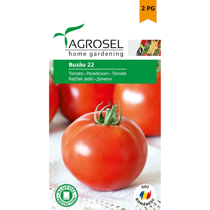 Seminte tomate Buzau 22, 1 gr, Agrosel