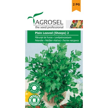 Seminte patrunjel de frunze Plain Leaved 2, 5 gr, Agrosel Seminte patrunjel de frunze Plain Leaved 2, 5 gr, Agrosel