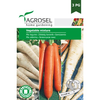 Seminte mix legume (Nantes 2, Félhosszú, White Gem), Agrosel Seminte mix legume (Nantes 2, Félhosszú, White Gem), Agrosel