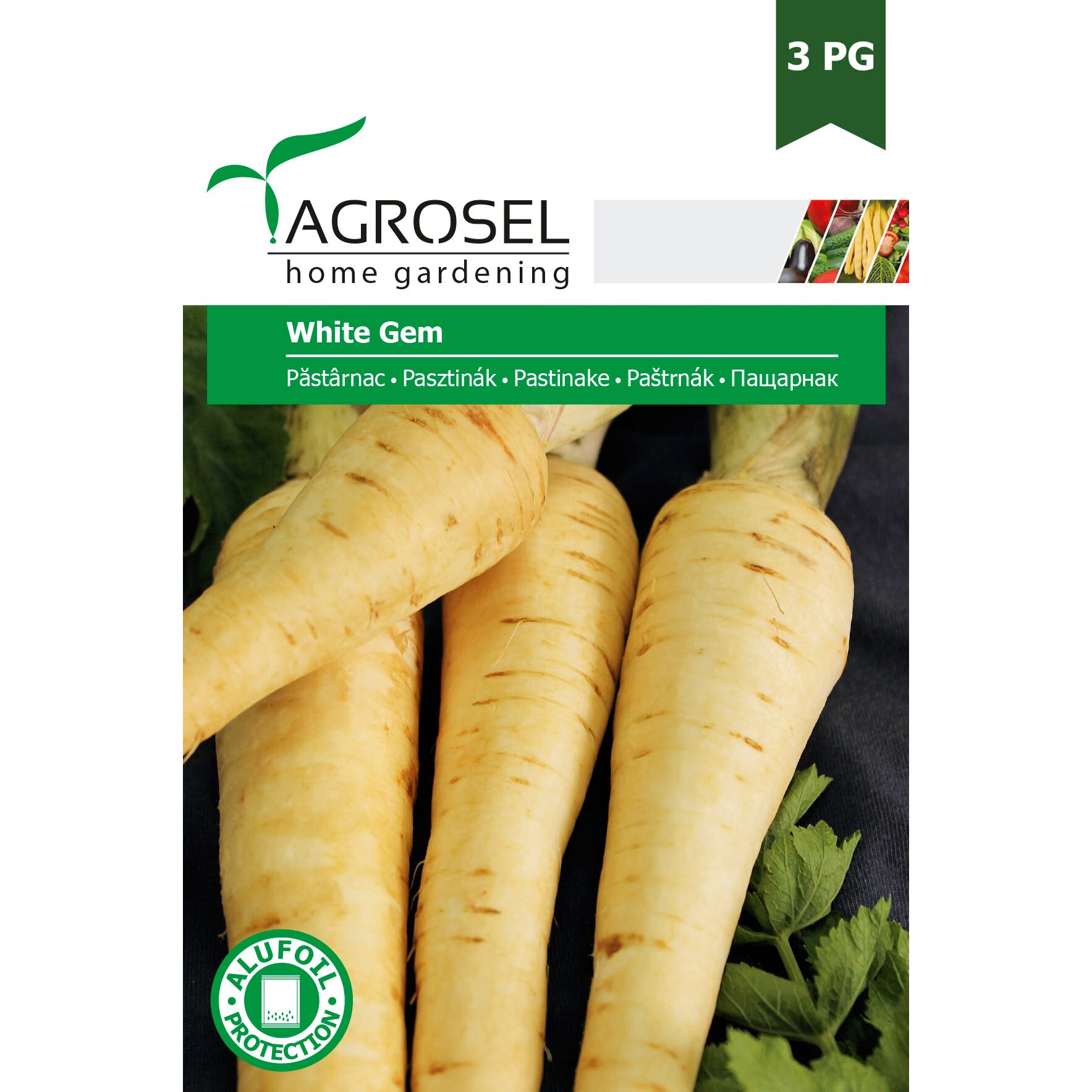 Seminte pastarnac White Gem, Agrosel